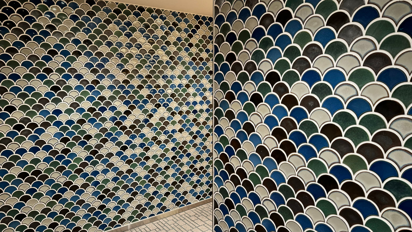 Kaji Hamon - Mittsu Japanese Tiles UAE