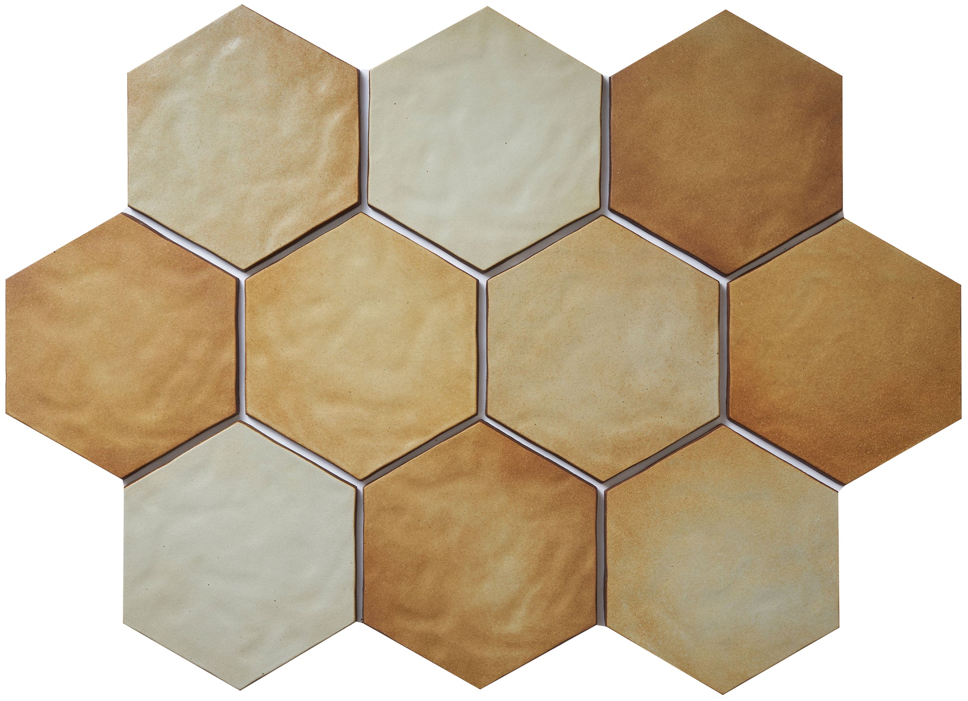 Daichi Tile Sample | Japanese Hexagon Ceramic Tiles UAE