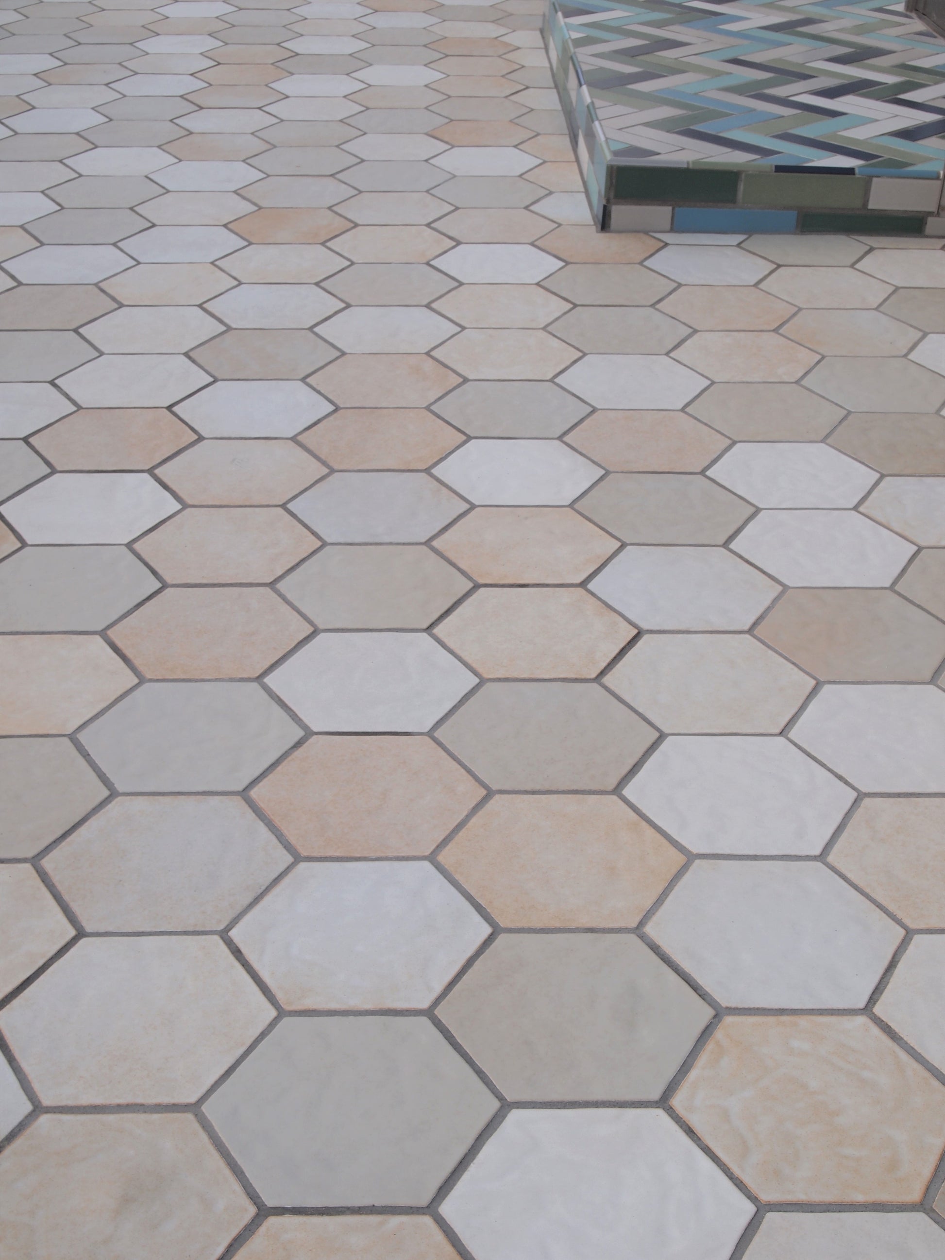 Daichi Tile Sample | Japanese Hexagon Ceramic Tiles UAE