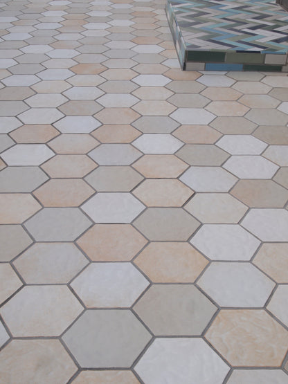 Daichi Tile Sample | Japanese Hexagon Ceramic Tiles UAE