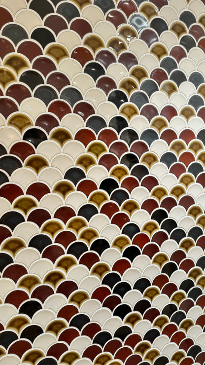 Kaji Hamon - Mittsu Japanese Tiles UAE