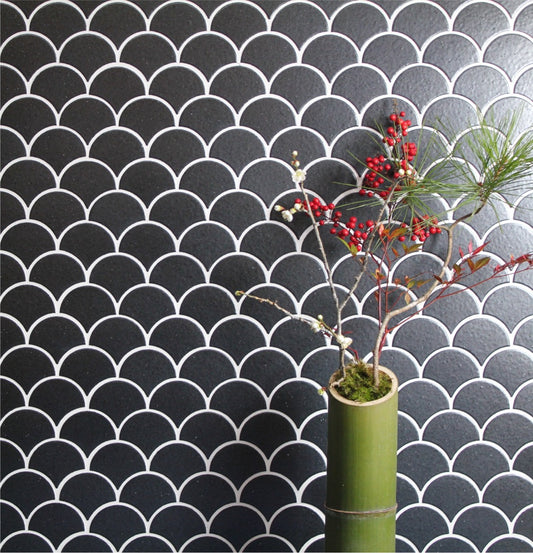 Kaji Hamon - Mittsu Japanese Tiles UAE